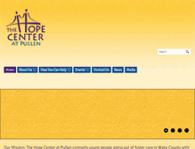 Tablet Screenshot of hopecenteratpullen.org